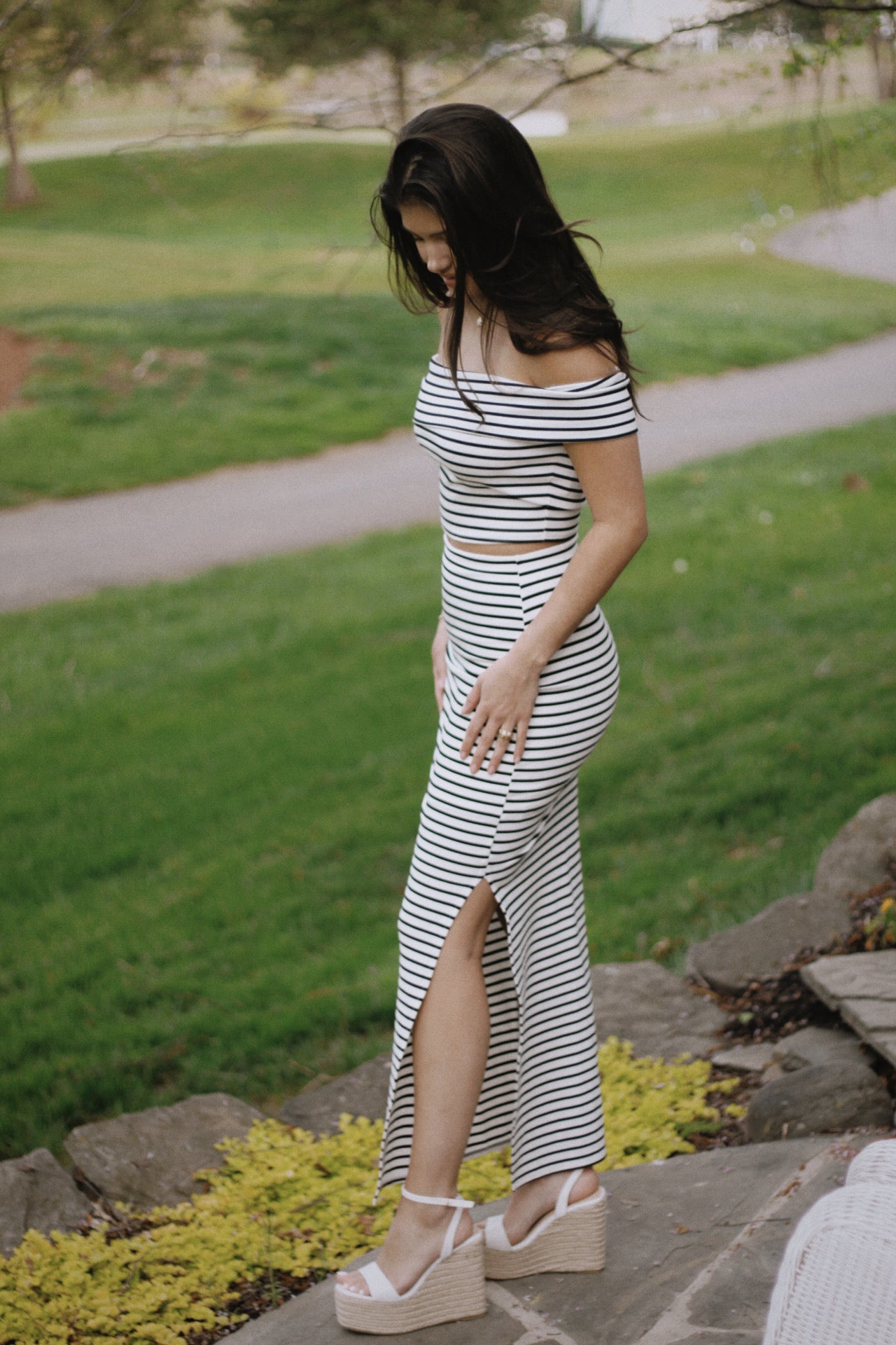 Coastal stripe set