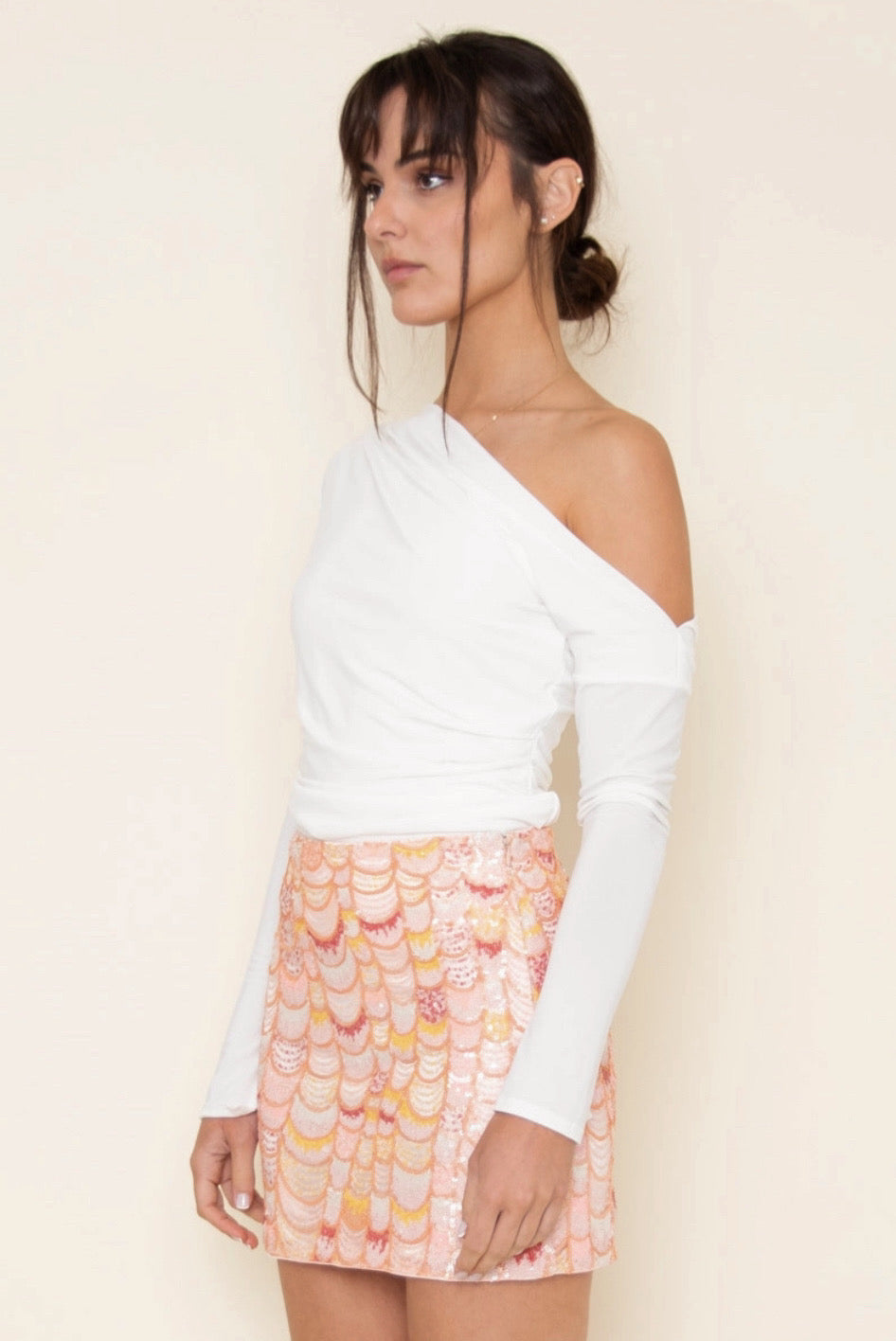 Sequin Mini Skirt